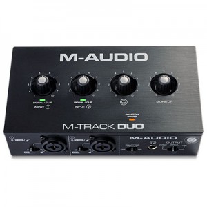 M-AUDIO MTRACKDUO Bộ chuyển đổi âm thanh 2 kênh USB