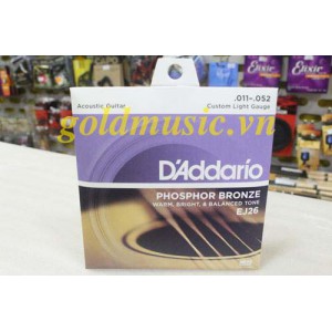Dây Đàn Guitar Acoustic - D'Addario EJ26
