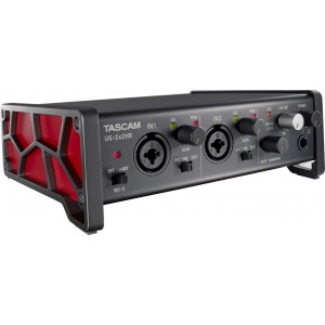 Soundcard Tascam US-2x2 HR ( bộ chuyển tạo âm thanh chất lượng phòng thu, nhạc cụ, micro 