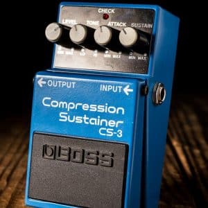 Pedal Compression Sustaine boss CS-3 25390f77ddfec26581679c7fa6a5ab16
