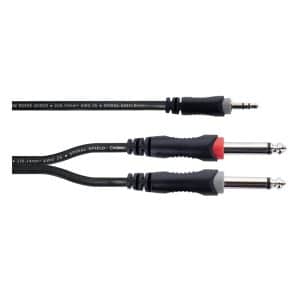 CORDIAL EY-3-WPP Dây phát nhạc 3 mét, 1 đầu 3 ly, 2 đầu 6 ly 9f6a2462533a4d2bb9c4836bae929f8d