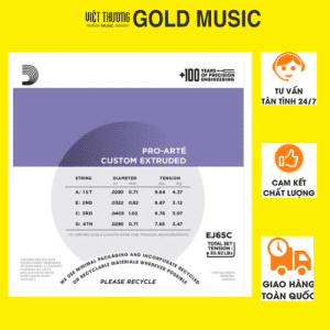 Dây Đàn Ukulele - D'Addario EJ65C Bản sao của Thiết kế không tên