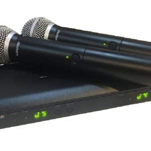 Shure BLX288A/PG58 Bộ Micro Không Dây Hai Kênh Chất Lượng Cao Shure BLX288 APG58 2