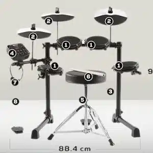 alesis debut kit bo trong dien tu 3