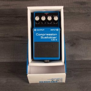 Pedal Compression Sustaine boss CS-3 boss effects used boss cs 3 compressor 29043360890941