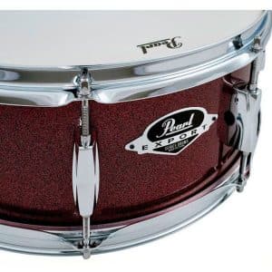 PEARL TRỐNG SNARE 14"X6.5" MÀU BURGUNDY EXX1465S/C760 chi tiet trong snare pearl exx1465s