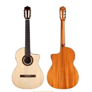 CORDOBA C5-CE SP W/B ĐÀN GUITAR NYLON GUCLCOR-02702 dan guitar cordoba c5ce sp