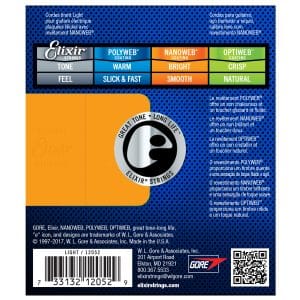 Dây đàn guitar điện Elixir 12052 Size 10 Nanoweb Super Light day dan guitar dien elixir 12052 1