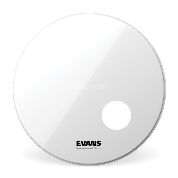 evans eq3 smooth white 22 bd22rsw bass drum reso 1 DRU0005126 000