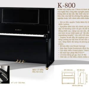 KAWAI K-800 Đàn Piano Cơ kawai k 800 dan piano co 1