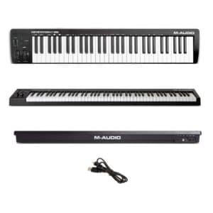 M-AUDIO KEYSTATION 61 MK3 BÀN PHÍM USB MIDI 61 PHÍM m audio keystation 61 key mk3 midi controller 550x550