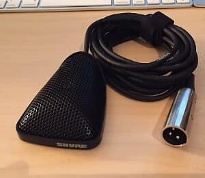 micro de ban shure cvb 4