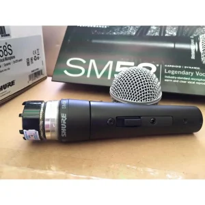 Micro Dynamic Shure SM58S Có Công Tắc micro dynamic shure sm58s 1