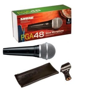 Microphone Shure PGA48 - Giải Pháp Thu Âm Tuyệt Vời Cho Mọi Nhu Cầu microphone shure pga48
