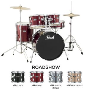 PEARL RS505C/C91 TRỐNG BỘ KÍCH 20" MÀU ĐỎ RƯỢU pearl rs505c c91 1000x1000
