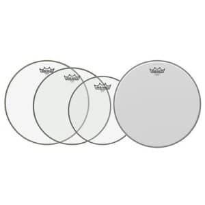 REMO PP-0240-BE Bộ mặt trống (10",12",14" CLEAR BE, FREE BA-0114-00) remo pp 0240 be bo mat trong