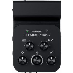 Mixer mini Roland GO MIXER PRO X ( bộ trộn sử dụng live stream smartphone với các nhạc cụ )
