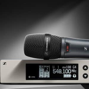 SENNHEISER EW 100 G4-845-S Bộ Micro không dây cầm tay sennheiser ew 100 g4 845 s bo micro khong day 2