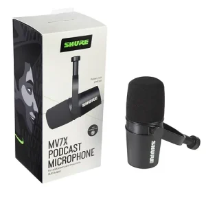 Microphone Podcast Shure MV7X shure mv7x 2