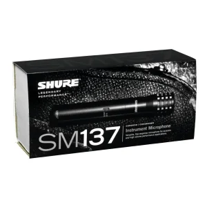 Shure SM137 Micro Condenser Cardioid Thu Âm Nhạc Cụ shure sm137 micro condenser 1