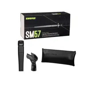 Micro Dynamic Cardioid Shure SM57 Cho Nhạc Cụ Và Giọng Hát shure sm57