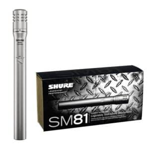 Shure SM81 Micro Thu Âm Nhạc Cụ shure sm81 micro thu am