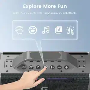 SOUNARC K2 Loa Karaoke Kháng Nước- Đỉnh Cao Âm Thanh Di Động sounarc k2 loa karaoke khang nuoc dinh cao 2