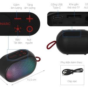 SOUNARC XR3 Loa Mini Bluetooth sounarc xr3 loa mini bluetooth 3