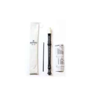 SUZUKI SRE-80 Sáo nhựa Recorder Soprano, thế bấm Baroque, Black c suzuki sre 80 sao nhua