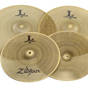 ZILDJIAN LV468 BỘ LÁ Cymbal LOW VOLUME L80 14/16/18 zildjian lv468 bo la cymbal low volume