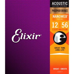 ELIXIR 3313216077 DÂY ĐÀN GUITAR ACOUSTIC PHOSPHOR 12-56 11131