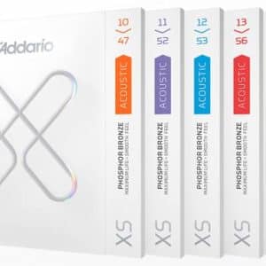 DADDARIO XSAPB1047 BỘ DÂY ACOUSTIC GUITAR XS PB X-LIGHT 32434 d addario xsapb1047 DAddario XSFamily Acclaim