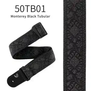 D'ADDARIO DÂY ĐEO GUITAR MONTERY BLACK TUBULAR 50TB01 50tb01 sub 1
