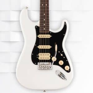 7964Fender Player II Stratocaster HSS Rosewod Fingerboard Electric Guitar 0140540515 Polar White 1