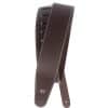 DAddario Brown Leather Strap 25LS01 DX