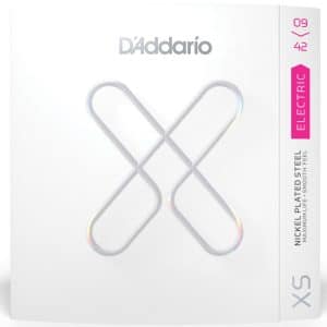 D'ADDARIO BỘ DÂY ĐÀN ĐIỆN XS SUPER LIGHT 09-42 XSE0942 d addario xse0942 xs coated nickel electric guitar strings super light 9 42 1 88230