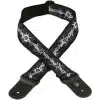daddario daddario 50f04 50mm guitar strap barbed w