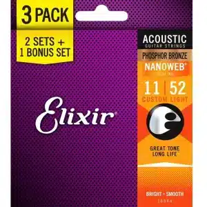 ELIXIR 3313216544 DÂY ĐÀN ACOUSTIC PACK 3 PHOSPHOR 11-52 elixir 16544 1 b61c2af5cf3541779b9456e2a77c095a