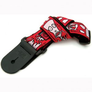 D'ADDARIO DÂY ĐEO GUITAR SATRANI WOVEN UP IN FLAMES 50JS02 planet waves joe satriani up in flames 50js02 guitar strap