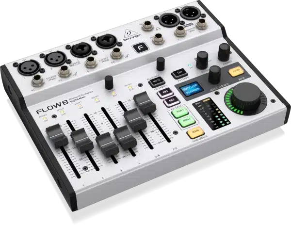 Behringer FLOW 8 Digital Mixer 8 Input 2 FX USB Audio Interface