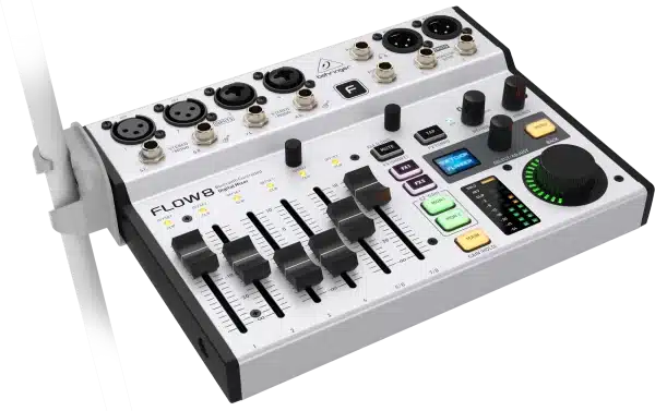Behringer FLOW 8 Digital Mixer 8 Input 2 FX USB Audio Interface