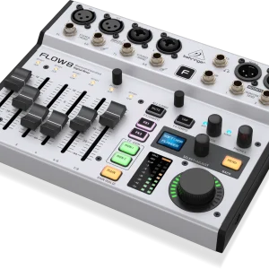 behringer flow 8 digital mixer 8 input 2 fx usb audio interface 3