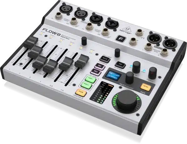 Behringer FLOW 8 Digital Mixer 8 Input 2 FX USB Audio Interface
