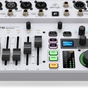 behringer flow 8 digital mixer 8 input 2 fx usb audio interface 4