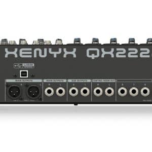 behringer qx2222usb mixer analog 22 input 2 2 bus tich hop mic preamp eq usb fx mixer co behringer qx2222usb