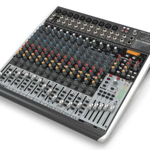 behringer qx2442usb mixer analog 24 input 4 2 bus tich hop mic preamp eq usb fx 1