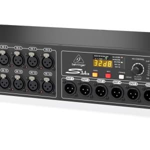 Behringer S16 Stage Box 16 Output, Ultranet, Aes 50 behringer s16 stage box 16 output ultranet aes 50 1