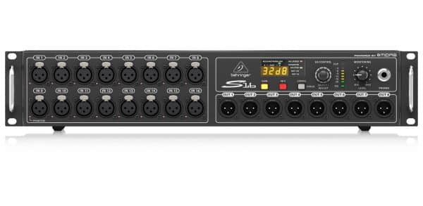 behringer s16 stage box 16 output ultranet aes 50 3