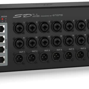 behringer sd16 stage box 16 output ultranet aes 50 5