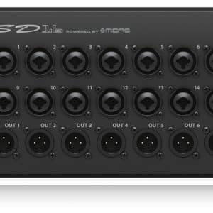 behringer sd16 stage box 16 output ultranet aes 50 6